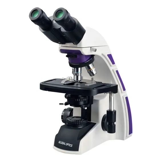 Microscópio Binocular 1000X com sistema Óptico Planacromático Infinito e LED Foto 1