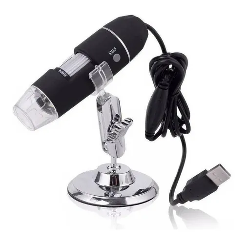 Microscópio Digital Hd Com Cabo Câmera 2.0 Mp Usb 1000x Foto 1