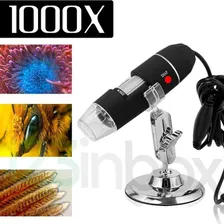 Microscópio Digital Hd Com Cabo Câmera 2.0 Mp Usb 1000x Foto mini  3