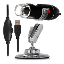 Microscópio Digital Zoom 1600x Câmera 2.0mp Usb Profissional Foto  mini 1