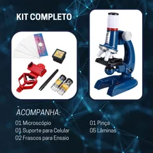 Microsc贸pio Infantil Cor Azul Foto mini 3
