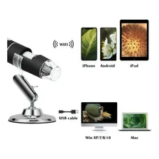 Microsc贸pio Lupa Digital Wifi Pelo Celular Zoom 1000x Top Foto mini 2