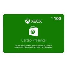 Microsoft Gift Card Reais Cartão Xbox Live Brasil Foto mini 1