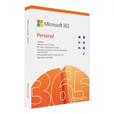 Microsoft Office 365 Personal Mac / Pc (box) Licença Anual Foto mini 1
