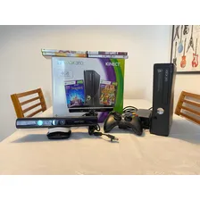 Microsoft Xbox 360 + Kinect Slim 4GB Kinect Adventures/Kinect Disneyland Adventures cor matte black 2010 Foto mini 3