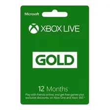 Microsoft Xbox Live Gold 12 Meses Digital Foto mini 1