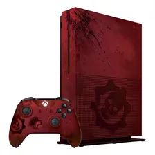 Microsoft Xbox One S 2TB Gears of War 4 Limited Edition cor crimson 2016 Foto  mini 1