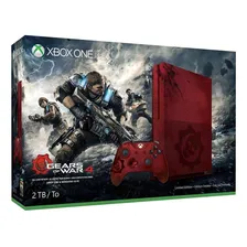 Microsoft Xbox One S 2TB Gears of War 4 Limited Edition cor crimson 2016 Foto mini  3