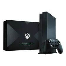 Microsoft Xbox One X 1TB Project Scorpio Edition cor preto Foto mini 1