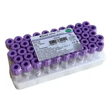 Microtubo Para Coleta De 0,5ml Com Edta K2 Com 50 unidade Foto mini 1