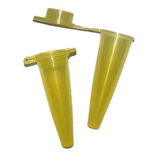 Microtubo Tipo Pino Epp 0,78ml Amarelo Pct C/ 1000 Unds Foto mini 2