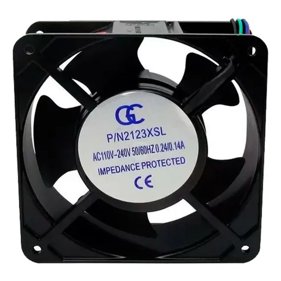 Microventilador Ventoinha 120x120x38mm 110/220v Kit 5 Unid Foto 1