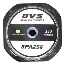 Mid Bass 8 Qvs Mgs 250 Rms Medio Graves Melhor Que Snake Cor Preto Foto mini 4