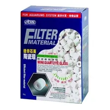 Mídia Cerâmica Biológica Mini Quartzite Glass 1l Ista Bolsa Foto mini 1