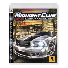 Midnight Club Los Angeles - Ps3 Midia Fisica Foto  mini 1