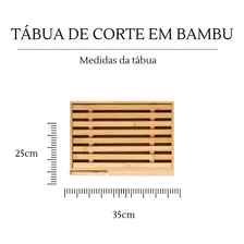 Migalheira Em Bambu Com Faca Verona - 2 Pçs - Welf Foto mini 4