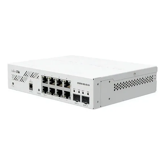 Mikrotik Cloud Smart Switch CSS610-8G-2S+IN Switch Gerenciável 8 Portas Gigabit PoE 2 Portas SFP+ 10Gbps Foto 1