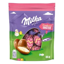 Milka Mini Bombons Ovinhos Recheio Knister 86g Foto mini 1