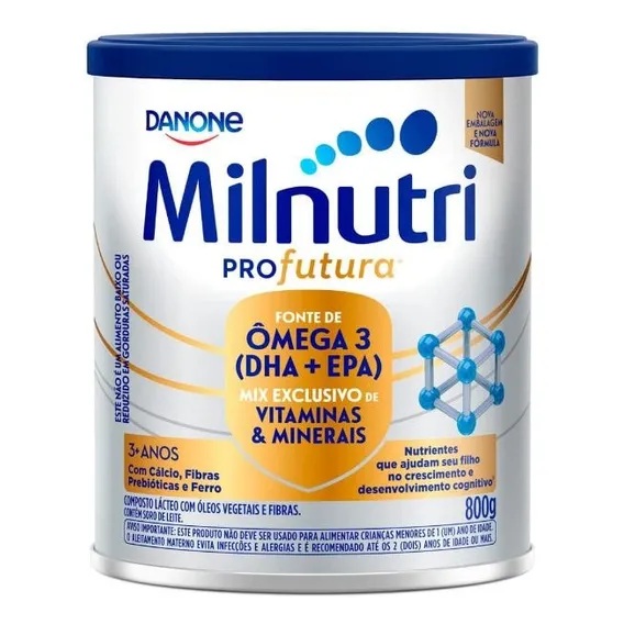 Milnutri leite em p贸 composto l谩cteo Profutura 800g Foto 1