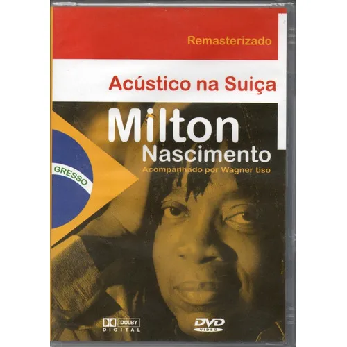 Milton Nascimento Dvd Acústico Na Suíça Novo Lacrado Foto 1
