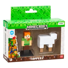 Minecraft 3d 2 Bonecos De Ação Colecionáveis Sortidos Br2451 Foto  mini 1