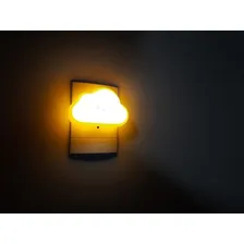 Mini Abajur De Tomada Infantil Luz Led Nuvem Foto mini 4