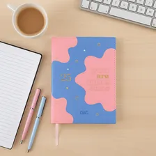 Mini Agenda Maior Milky A5 2025 Executiva Marca Página Foto mini  2