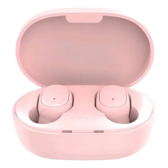 Mini Airdots A6s Tws Wireless 5.0 Fone De Ouvido Estéreo Cor Rosa Foto 1