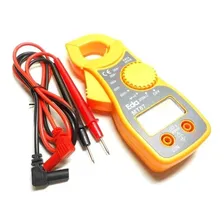 Mini Alicate Amperímetro Digital Aviso Sonoro Mt87 Fertak Foto mini 4