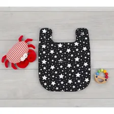 Mini Almofada Para Carrinho Comfi Stars Black White - Clingo Foto mini 2