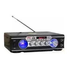 Mini Amplificador Áudio Stereo Bluetooth Le-706 Bivolt Foto  mini 1