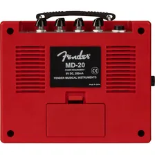 Mini Amplificador Fender Deluxe Amp Red Foto mini 3