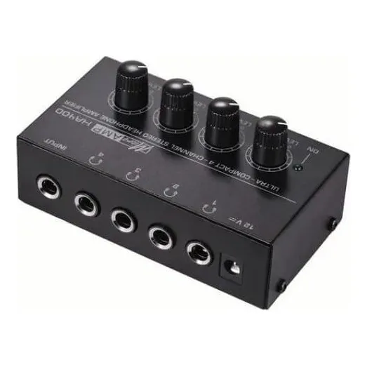 Mini Amplificador Fone De Ouvido 4 Canais Ha400 Foto 1