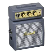 Mini amplificador Marshall Ms2 Marshallito 2w cinza Foto mini  3