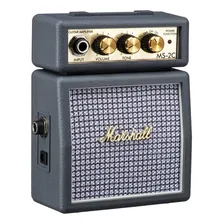 Mini amplificador Marshall Ms2 Marshallito 2w cinza Foto  mini 1