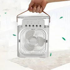 Mini Ar Condicionado Ventilador Umidificador Climatizador Cor Azul Foto mini  3
