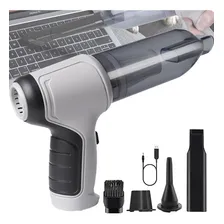 Mini Aspirador Teclado P贸 V谩cuo 3 Em 1 Usb Soprador Branco Cor Cinza Foto mini 1