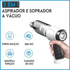 Mini Aspirador Teclado P贸 V谩cuo 3 Em 1 Usb Soprador Branco Cor Cinza Foto mini 3