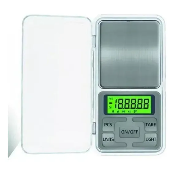 Mini Balança Digital De Bolso Alta Precisão 0,1 Até 500g 3v Foto 1
