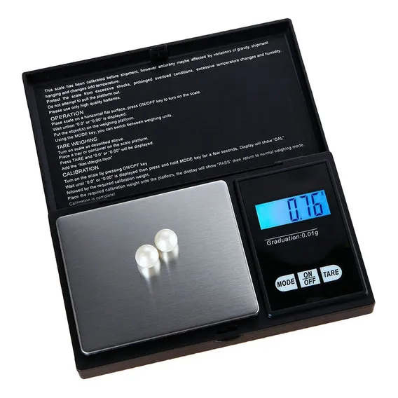 Mini Balança Digital Diamond Alta Precisão 0,01g-500g-b1-c02 Foto 1