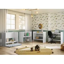 Mini Berço Tigus Baby Rubi Funcional 94x80cm Branco Foto mini  3