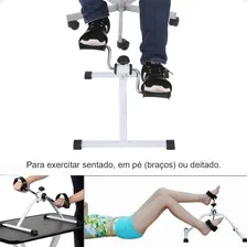 Mini Bike Ergometrica Pedalinho Fisioterapida Cicloergômetro Foto mini 4