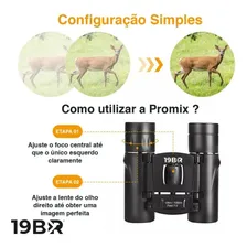 Mini Binóculo Profissional De Bolso Longa Alcance Com Zoom Foto mini  3