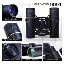 Mini Binóculo Profissional De Bolso Longa Alcance Com Zoom Foto mini  2