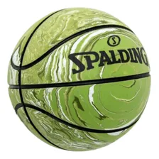 Mini Bola Spalding Basquete Camo Unissex - Verde Foto mini 1