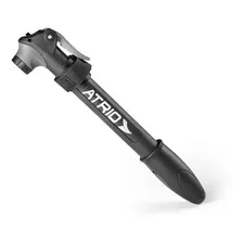Mini Bomba De Encher Pneu Bico Para Bicicleta Atrio Bl143 Cor Preto Foto  mini 1