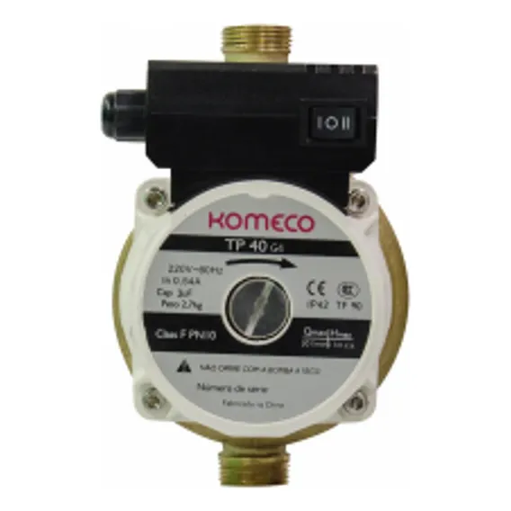 Mini Bomba Em Bronze Tp40 G4 110v Komeco Foto 1