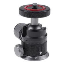 Mini Cabeça Esférica Ball Head Panorâmica 360° Com Escala Cor Preto Foto  mini 1