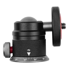 Mini Cabeça Esférica Ball Head Panorâmica 360° Com Escala Cor Preto Foto mini  2