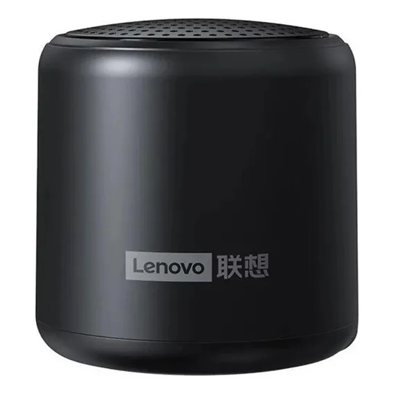 Mini Caixa De Som Bluetooth Lenovo L01 Cor Preto Foto 1